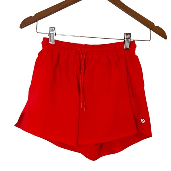 Lululemon Pace Rival High-Rise Short 3" Red Glow- Size 2 (2025) - Picture 2 of 12